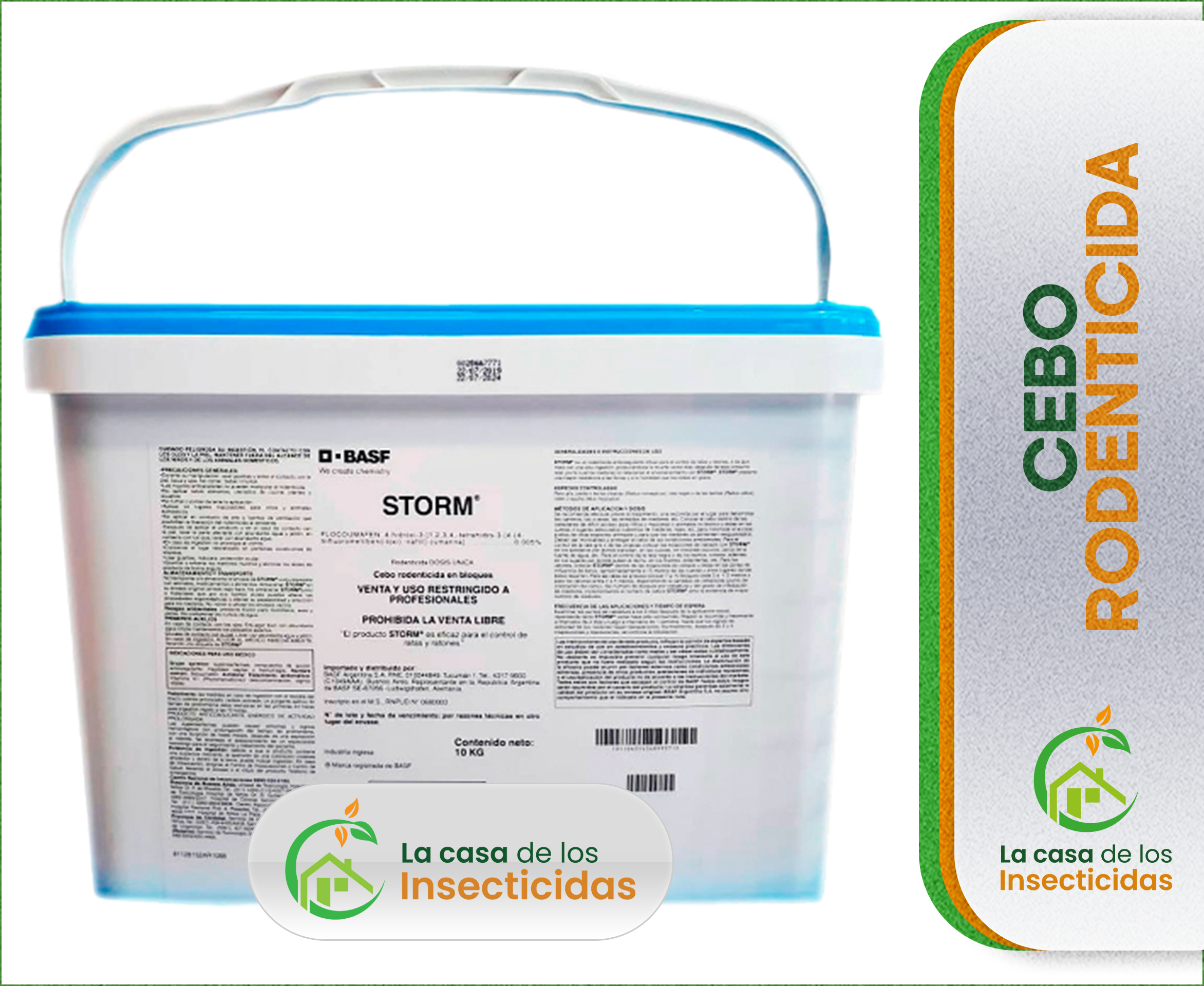 Storm x 10 kg rodenticida